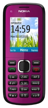 фото: NOKIA C 1-02 Plum
