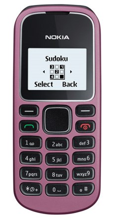 фото: Nokia 1280 фиолетовый