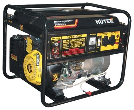 фото: Генератор Huter DY6500LX