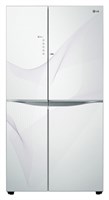 фото: LG GR-M257SGKW с графическим узором