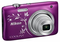 фото: Nikon CoolPix S2900 фиолетовый/рисунок