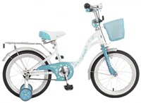 фото: Novatrack Butterfly 20" белый-бирюзовый