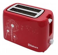 фото: Тостер Sakura SA-7608R красный