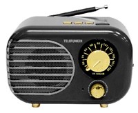 фото: Радиоприемник Telefunken TF-1682UB черный с золотым
