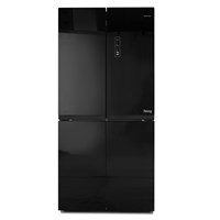 фото: Холодильник Centek CT-1745 NF black glass