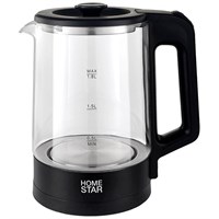 фото: Электрический чайник Homestar HS-1008 черный