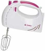 фото: Миксер Delta DL-5061 белый с темно сиреневым