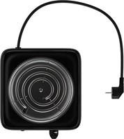 фото: Электрическая плита Maxvi HE101 black