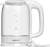 фото: Электрический чайник Maxvi KE1741G white
