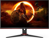 фото: Монитор AOC 24G2SPAE черный/красный
