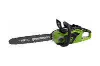 фото: Электрическая пила Greenworks GD40CS18K4