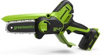 фото: Электрическая пила Greenworks G24MCS10 (2008207UA)