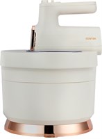 фото: Миксер Centek CT-1129 бежевый/золотой хром