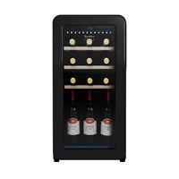 фото: Винный шкаф Tesler CWC-188 black