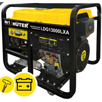 фото: Генератор Huter LDG 13000LXA