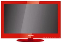 фото: Shivaki STV-24LEDGR7, красный