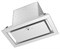 фото: Кухонная вытяжка Krona Selina 600 glass white S