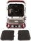 фото: Гриль Pioneer GR1010E красный