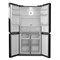 фото: Холодильник Centek CT-1745 NF black glass