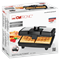 фото: Вафельница Clatronic WA 3606 schwarz-inox
