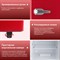 фото: Холодильник Tesler RT-132 red