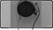фото: Кухонная вытяжка Krona Sven 600 black one knob