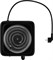 фото: Электрическая плита Maxvi HE101 black