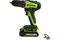 фото: Дрель-шуруповерт Greenworks GD24DD35K2