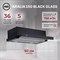 фото: Кухонная вытяжка MBS Aralia 150 black glass