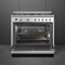 фото: Комбинированная плита Smeg SUK91MFX9